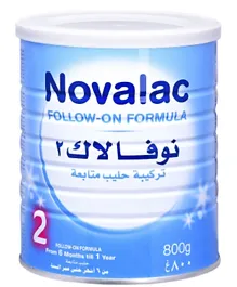 Novalac Stage 2 Follow-On Formula Milk Can - 800g