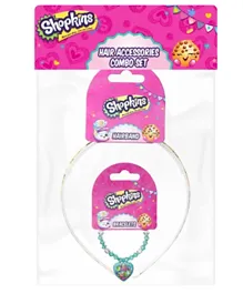 Shopkins Bracelets and Hair Band   Combo - Blue and Multicolour