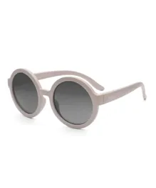 REAL SHADES Vibe Smoke Lens Sunglasses - Warm Grey