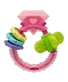 Infantino Chew & Play Ring Teether for Baby -Multicolor