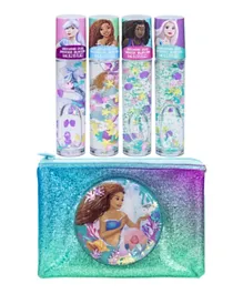 Townley Girl Disney Princess Lip Gloss Set With Zip Pouch - Pack Of 4