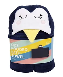 Sunnylife Penguin Kids Hooded Bath Towel