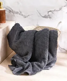 منشفة الحمام الدوبي الصلبة المنفوخة بالهواء من دانوب هوم - رمادي