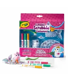 Crayola Scribble Scrubbie Pets Mermaid Playset