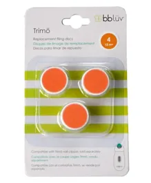 Bblüv – Trimö – Replacement Filing Discs - Orange