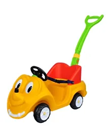 Ching Ching Push Car with Foldable Handle - Multicolour