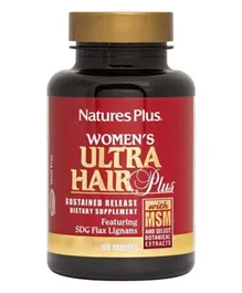 Natures Plus Ultra Hair Plus Sustained-Release Women's - 60 Tablets