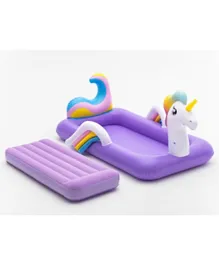 Bestway Unicorn Airbed - Multicolour