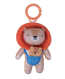 Taf Toys Harry the Lion Soft Clip on Toy - Orange