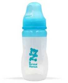 Permanenza Silicone Feeding Bottle Blue - 240ml