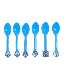 Italo Fancy Party Spoon Kids Birthday Party Decorations Transport Theme - Pack of 6