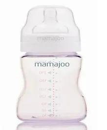 زجاجة رضاعة ماماجو بلون فضي - سعة 250 مل