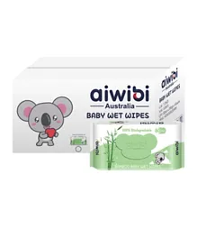 Aiwibi Bamboo Baby Wet Wipes - 580 Wipes