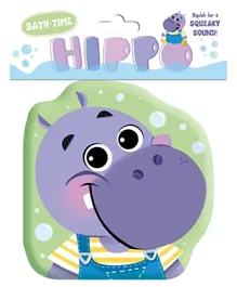 Igloo Books Hippo Shaped Bath Book - English