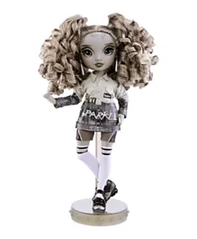 Rainbow High Shadow S1 Nicole Steel Grayscale Fashion Doll - 11 Inch