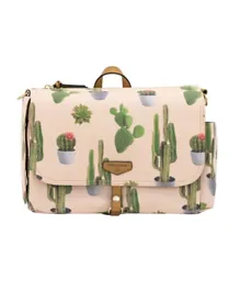 TWELVElittle Stroller Fashion Diaper Bag Caddy Cactus - Beige