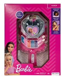 Barbie Hand Mirror with Cosmetics in a Box - Pink