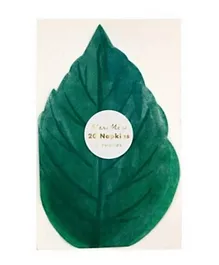 Meri Meri Rose Garden Leaf Napkins - 20 Pieces