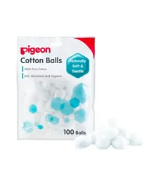 Pigeon Cotton Balls - 100 Cotton Balls