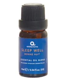 Aroma Home Sleep Well Essential Oil Blend Lavender, Sandalwood and Mandarin - 10mL