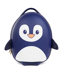 Boppi Tiny Trekker Penguin Luggage Case - Blue