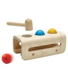 Plan Toys Wooden Hammer Balls Set - Multicolour