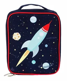 A Little Lovely Company Insulated Cool Lunch Bag - Space