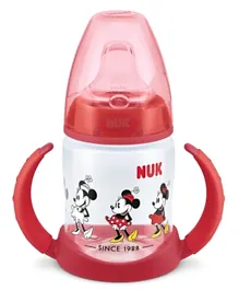 NUK First Choice Learner Bottle Mickey Mouse Print Red - 150 ml