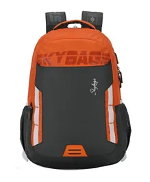 Skybags Figo Extra 02 Unisex Grey School Backpack SK BPFIGE2GRY - 30L