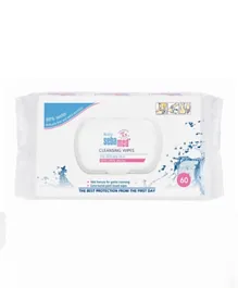 Sebamed Baby Wipes With 99% Water - 60 Pieces