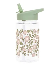 A Little Lovely Company Drink Bottle Blossoms Sage - 450mL