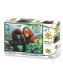 Prime 3D Howard Robinson Licensed Jungle Buddies 3D Puzzle Multi Color - 48 Pieces