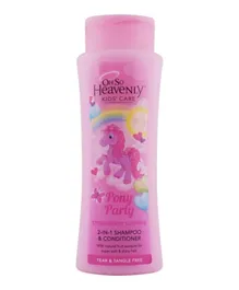 Oh So Heavenly Kids Pony Party 2-in-1 Shampoo & Conditioner - 375ml