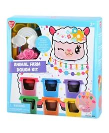 Playgo Animal Farm Dough Kit - 25 Pieces