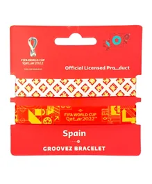 FIFA Fabric Fashionable Qatar 2022 World Cup Country Team Wrist Band - SPAIN