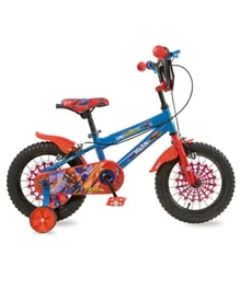 Spartan Marvel Spider-Man Blue Bicycle - 14 Inches