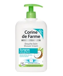 Corine De Farme Shower Cream Ultra-Rich Coconut Extract - 750ml