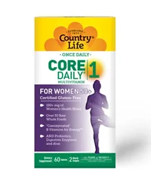 Country Life Core Daily 1 Women 50+ Tablets - 60 Tablets