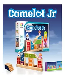 كاميلوت جيه ار لعبة ألغاز خشبية تتميز بـ 48 مرحلة تحديً ممتعًة من سمارت جيمز - متعددة الألوان