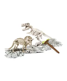 Clementoni Archeofun T Rex & Triceratop Set - Multicolor