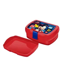 Mickey Mouse Sandwich Boxes With Inner Tray - Red