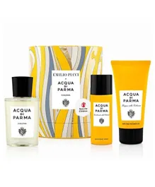 Acqua Di Parma Colonia Edition Gift Set With EDC (100mL) + Hair & Shower Gel (75mL) + Deodorant (50mL)