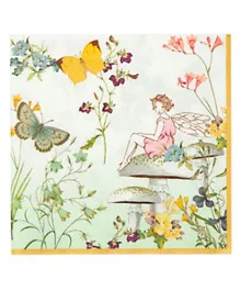 Talking Tables Truly Fairy Napkins Pack of 20 - Multicolour
