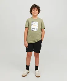 Jack & Jones Junior Originals Short Sleeves T-Shirt - Green