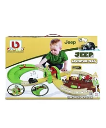 Bb Junior Jeep Adventure Trail with RC Cars - Multicolor