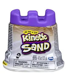 Kinetic Sand Castle Single Container White - 127g