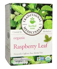 TRADITIONAL MEDS Raspberry Leaf - 16 Tea Bags