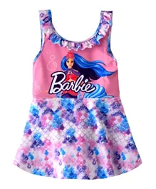 Barbie Frock Swimsuit - Multicolor