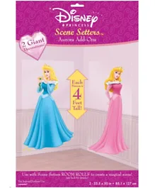 Party Centre Sleeping Beauty Scene Setter Add-Ons Pack of 2 - Multicolor
