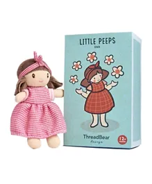 ThreadBear Design Little Peeps Elsie Candy Doll - 12 cm